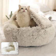Load image into Gallery viewer, Adorable Plush Cat Bed
