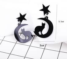 Load image into Gallery viewer, Acrylic Cat Earrings
