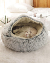 Load image into Gallery viewer, Adorable Plush Cat Bed
