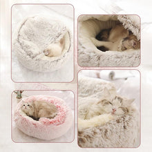 Load image into Gallery viewer, Adorable Plush Cat Bed
