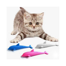 Load image into Gallery viewer, Purrfect Cats Teeth Cleaner Fish Toy
