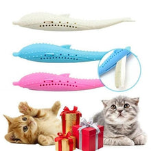 Load image into Gallery viewer, Purrfect Cats Teeth Cleaner Fish Toy
